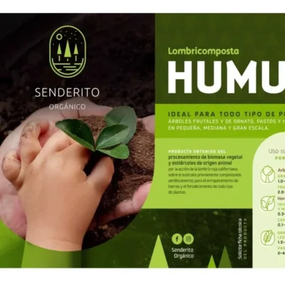 humus de lombriz senderito orgánico