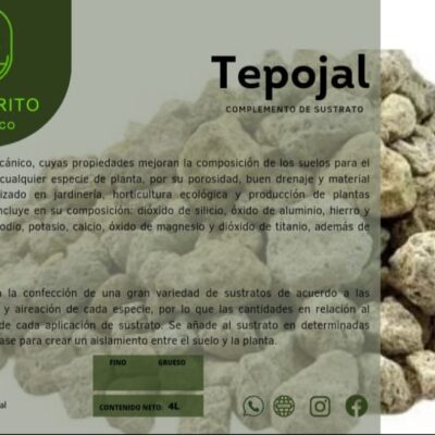 Tepojal fino, 4 litros.